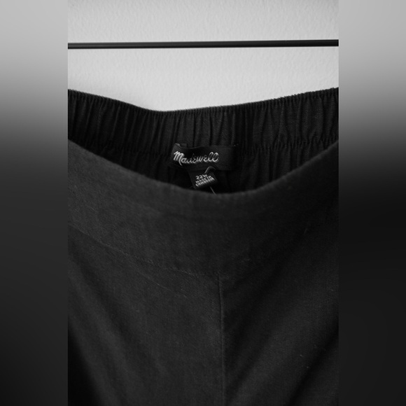 Madewell Plus Linen Blend Crop Pants New With Tags - Picture 8 of 9